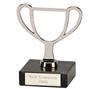 188A Silver-Coloured-Cast-Metal-Trophy-Cup-on-Marble thumbnail